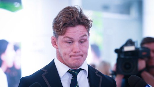 The disappointment was still etched on Hooper's face after their World Cup horror show.