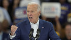 Biden fully functional in friendly territory of Michigan on Friday,