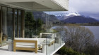 The Elms' mid-century modern villas overlook Lake Hayes.