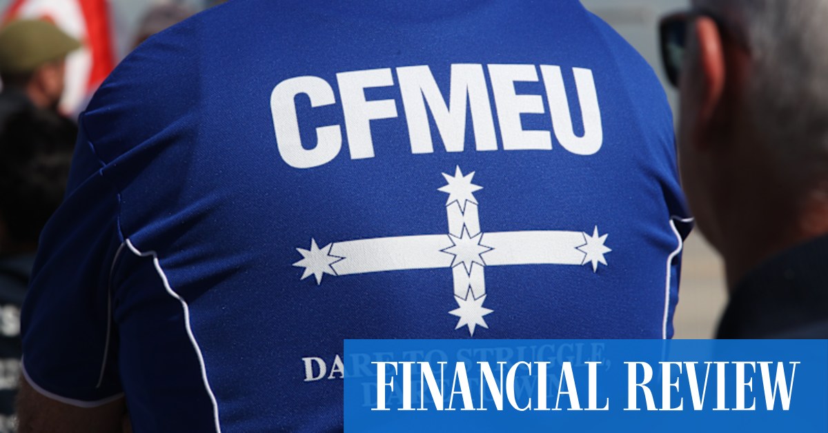 Political donations: CFMEU donations to federal Labor surge between elections - Vimarsana News