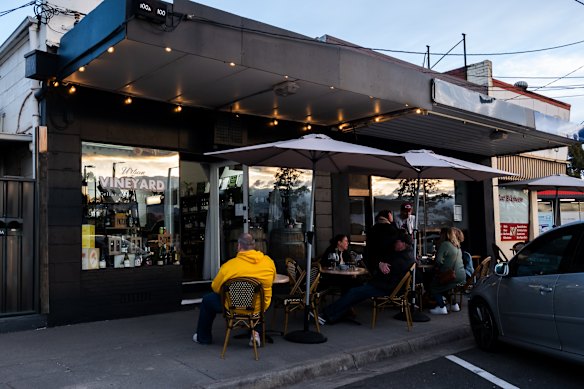Urban Vineyard bar doubles as a cellar door for small winemakers without their own.