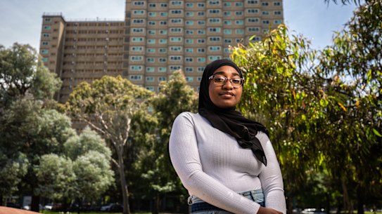 Mount Alexander College year 12 student Haniyah Abou-Said.