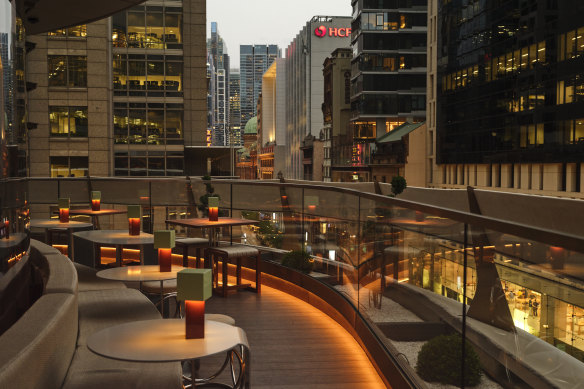 Joji rooftop bar opens above the Cartier flagship store on George Street.