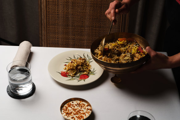 A selection of regional Indian dishes are on the menu.