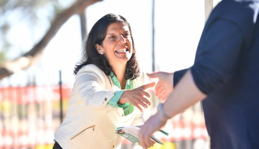 Independent candidate for Flinders Julia Banks. 