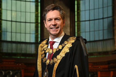 Melbourne Lord Mayor Nick Reece.