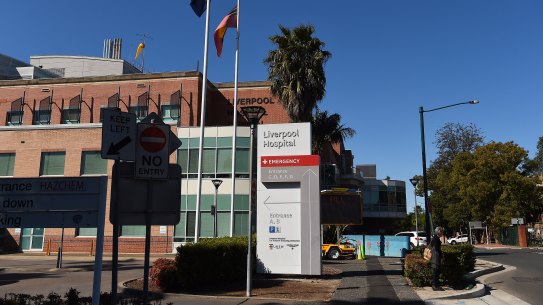 Surgeries at Liverpool Hospital were postponed on Wednesday.