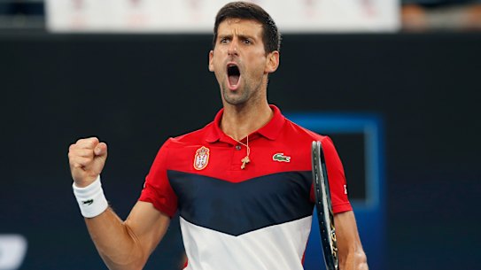 Novak Djokovic left Australia on Sunday evening. 