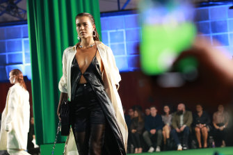 The Strateas Carlucci show at Melbourne Fashion Festival was a collaboration with beer brand Victoria Bitter. New MFF chief executive Caroline Ralphsmith can see the benefit of future team-ups between big business and fashion brands.