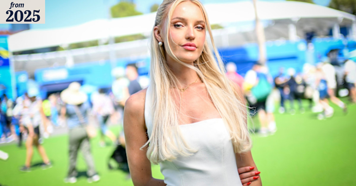 Australian Open 2025: Morgan Riddle is a social media influencer and ...