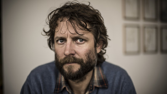 Artist Ben Quilty, pictured in 2018, is leading a campaign to raise money for the people of Afghanistan.