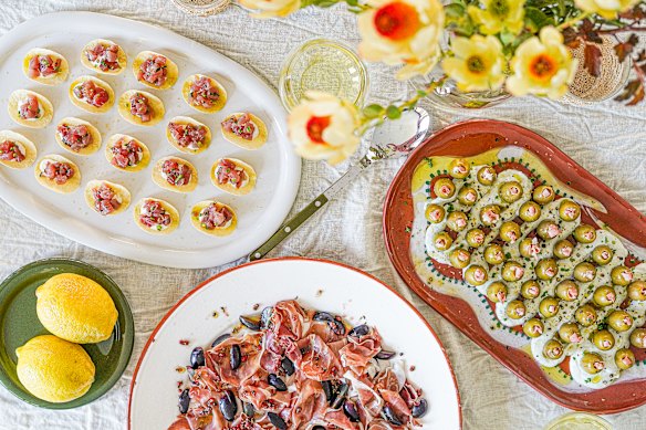 Katrina Meynink Christmas party snacks.