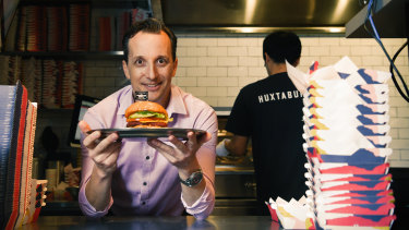 "We've created products that we consider to be a zero will power switch for someone who currently eats meat": Dean Epps at Huxtaburger, who stock Alternative Meat Co. products.