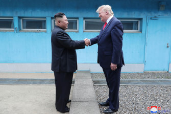 Kim and Trump have met three times since June 2018, but negotiations have faltered since the collapse of their second summit last February in Vietnam.