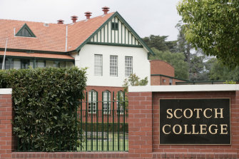 Scotch College and Hawthorn.