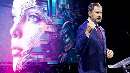 Minister for Industry and Science Ed Husic