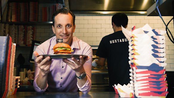 "We've created products that we consider to be a zero will power switch for someone who currently eats meat": Dean Epps at Huxtaburger, who stock Alternative Meat Co. products.
