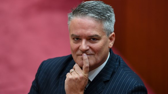 Finance Minister Mathias Cormann says the internal processes of the travel company were unknown to him.