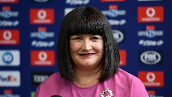 Raelene Castle believes there is interest in rugby from more than one broadcaster.