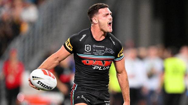 Penrith star Nathan Cleary.