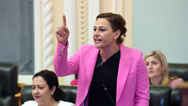 Queensland Deputy Premier Jackie Trad would not give her support.