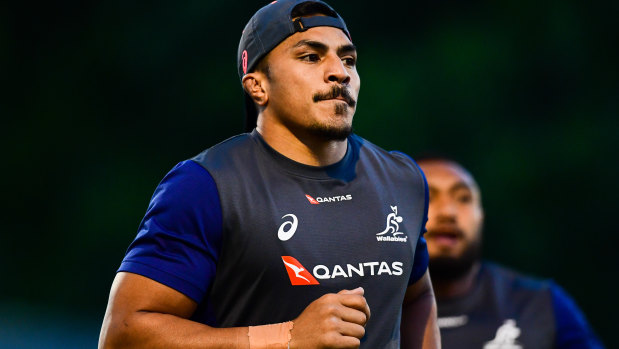 Samu bolted into the Wallabies for the June Test series and debuted against Ireland.