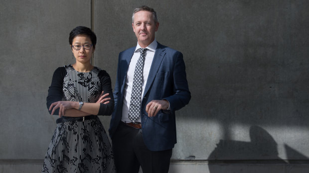 Dr Jean Lee and Professor Ben Howden of The Peter Doherty Institute for Infection and Immunity.