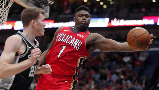 Zion Williamson enjoyed a huge NBA debut for the Pelicans.