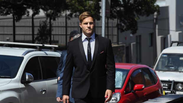 Jack de Belin won’t be rushed back into the Dragons side even if he’s found not guilty.