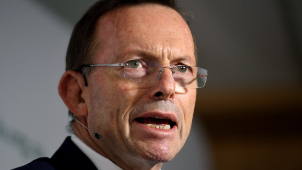 Tony Abbott was forced to stare down a protest vote