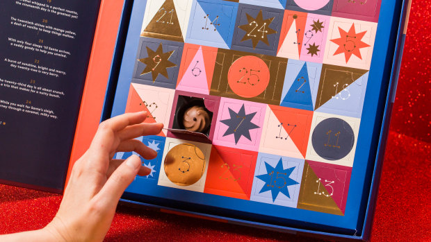 The Koko Black Advent calendar is a tempting collection of praline goodness.