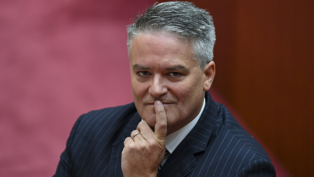 Finance Minister Mathias Cormann says the internal processes of the travel company were unknown to him.
