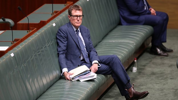 Attorney-General and Minister for Industrial Relations Christian Porter sued the ABC over its reporting. He discontinued the case almost two weeks ago.