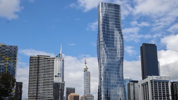 Premier Tower, on the corner of Bourke and Spencer streets, Melbourne.
