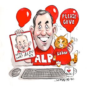 Flying the flag: The ALP's Jim Chalmers.