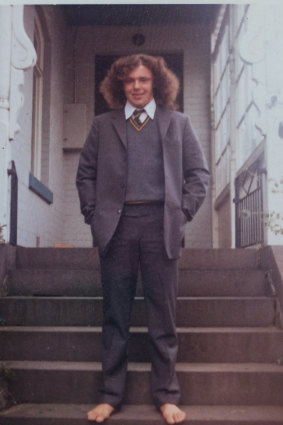 John Turner, pictured here when he was 15 years old.