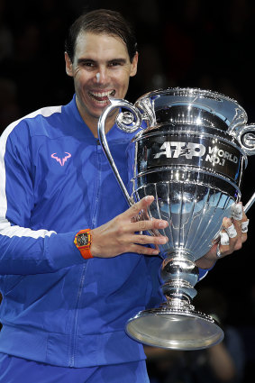 Trophy hunter: Rafael Nadal.