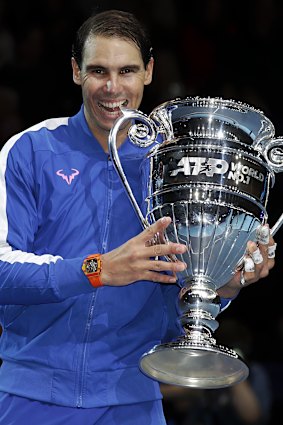 Trophy hunter: Rafael Nadal.