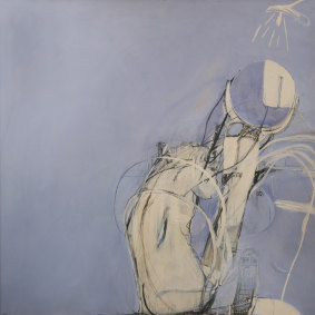 Brett Whiteley's 'Bather and mirror' (1964) features on pieces in the Aje collection.