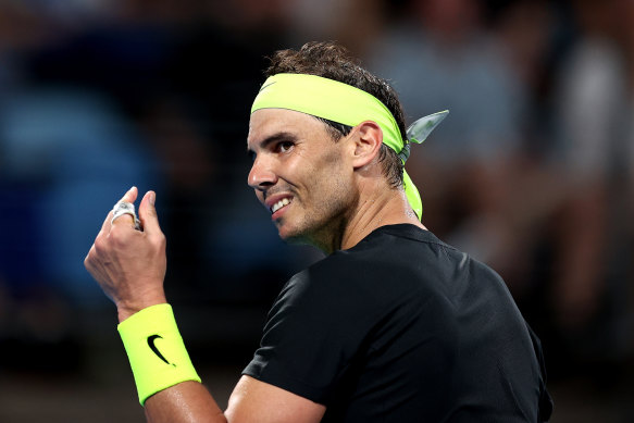 Rafael Nadal bristled at questions about retirement at the United Cup.