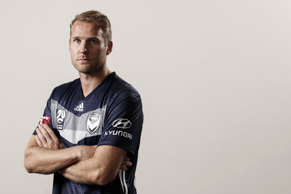 Ola Toivonen is the new captain of Melbourne Victory.
