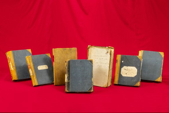 The collection of legal artefacts gifted to the state on Wednesday.