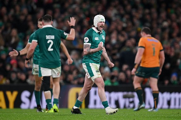 Ireland were too good for the Wallabies last November.