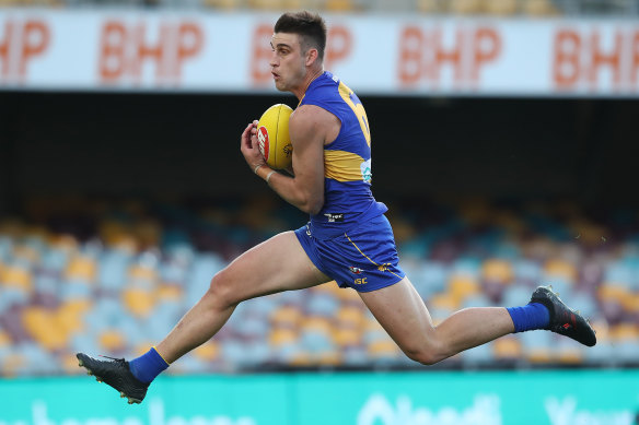 West Coast Eagles coach Adam Simpson says he can't point out a target round for midfielder Elliot Yeo to return.