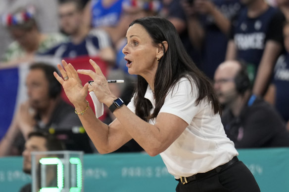 Coach Sandy Brondello described the 79-72 win as one of the Opals’ finest.