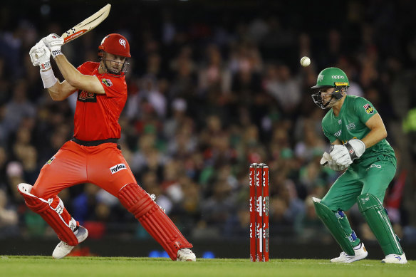 The Renegades' Shaun Marsh belted 63 off 43 balls but it was the Stars' night.
