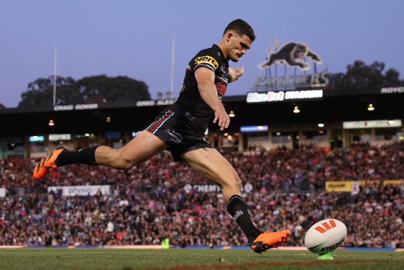 Panthers start Nathan Cleary on home turf.
