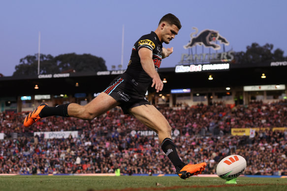 Nathan Cleary on home turf.