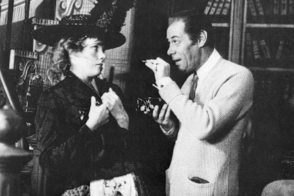 Julie Andrews and Rex Harrison in the original stage production of ‘My Fair Lady’. 