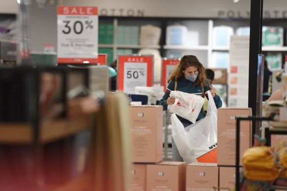 People will only have to check into shopping centre main venues rather than each individual store in a centre.